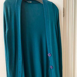 Turquoise Cardigan
